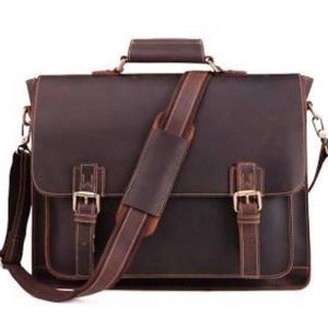 The Real Leather Company briefcase